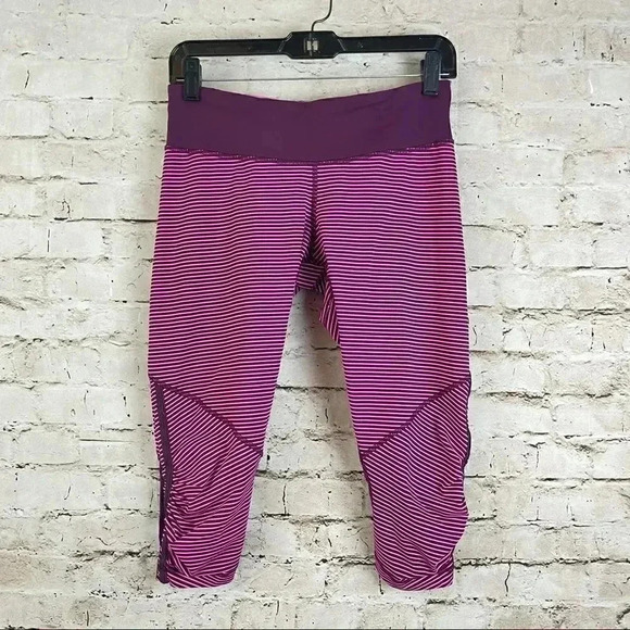 Women's Lululemon Run: For Your Life Crop Size 8 - Picture 2 of 9